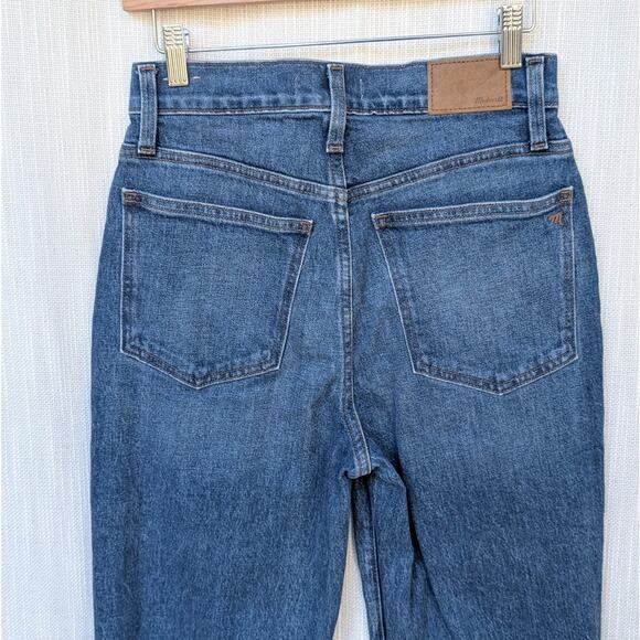 Madewell The Perfect Vintage High-Rise Straight Leg Jeans, size 26 - Picture 4 of 9